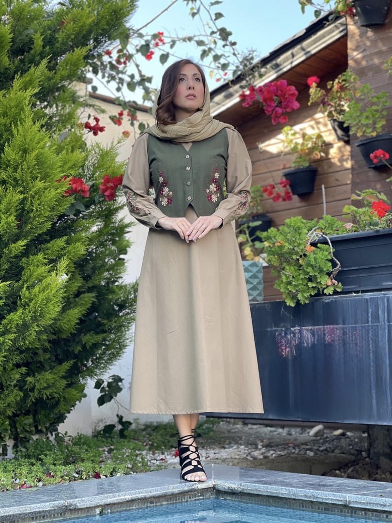 پیراهن ژیله ترگل