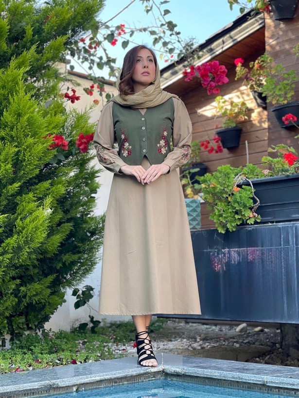 پیراهن ژیله ترگل