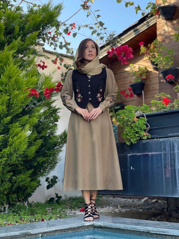 پیراهن ژیله ترگل