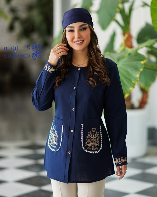 تونیک گلدوزی دلانا