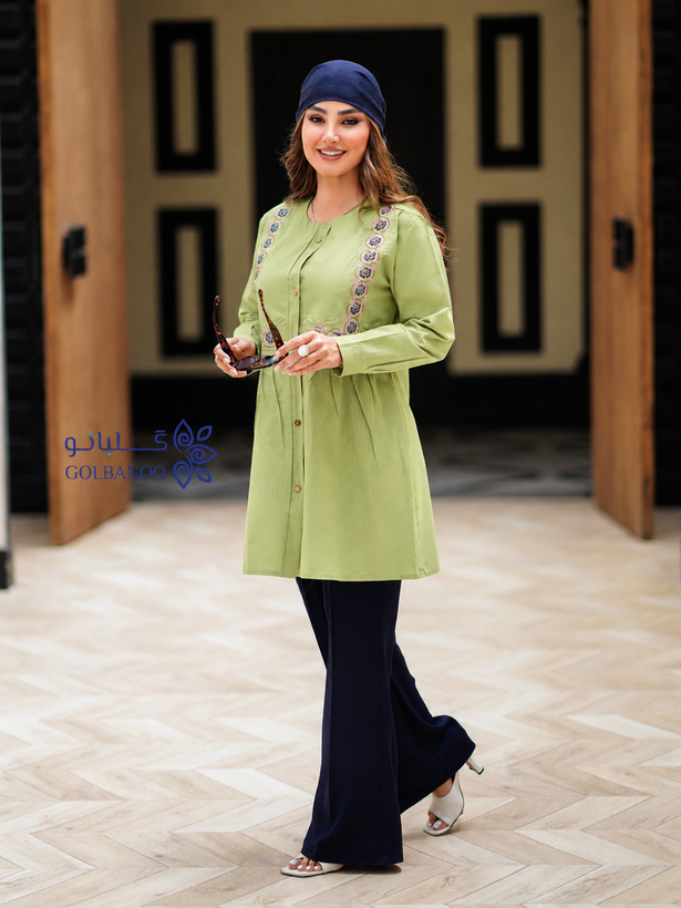 تونیک گلدوزی ساغر