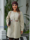تونیک گلدوزی ساغر