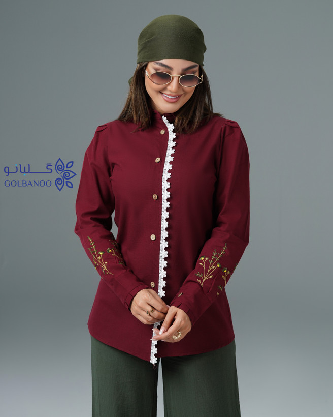 شومیز گلدوزی لیانا