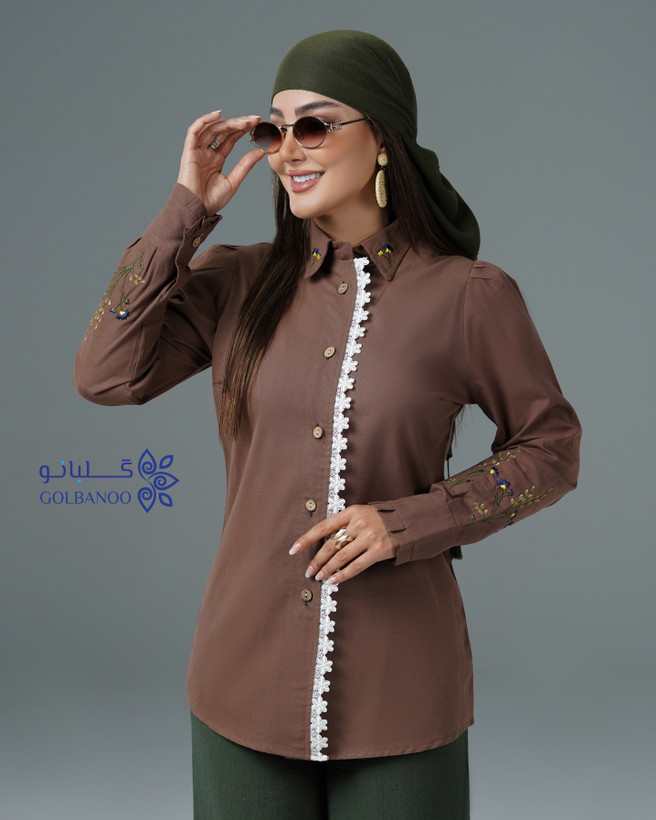 شومیز گلدوزی لیانا