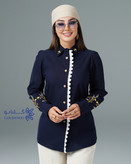 شومیز گلدوزی لیانا