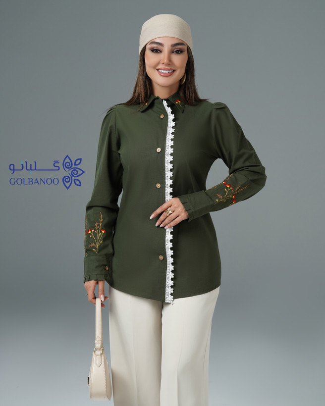 شومیز گلدوزی لیانا