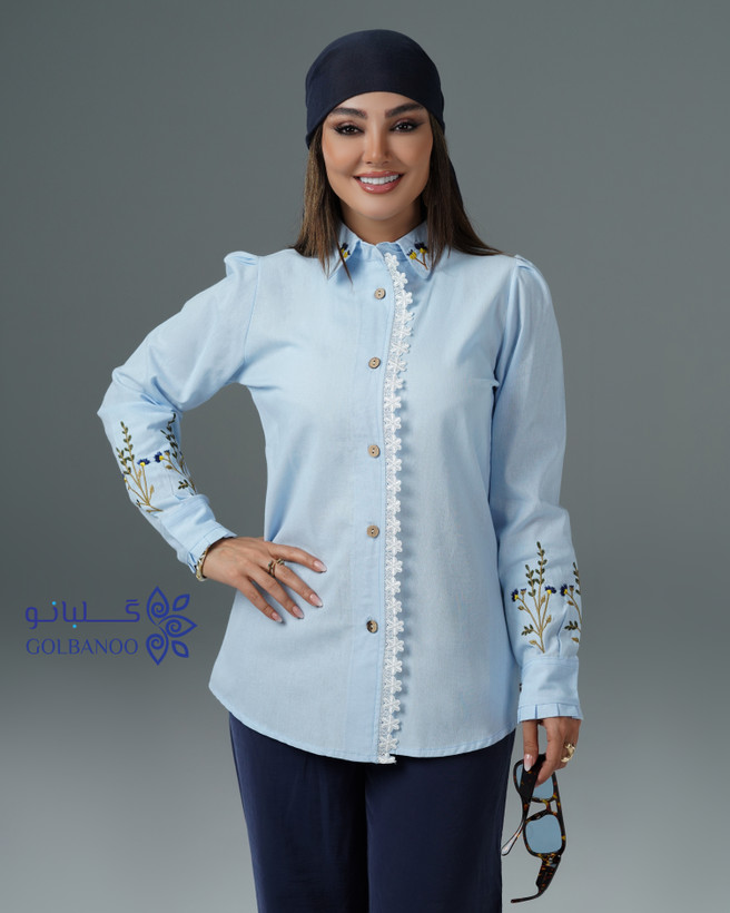 شومیز گلدوزی لیانا