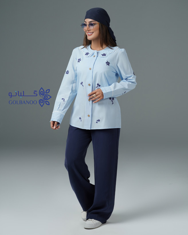 شومیز گلدوزی نهال