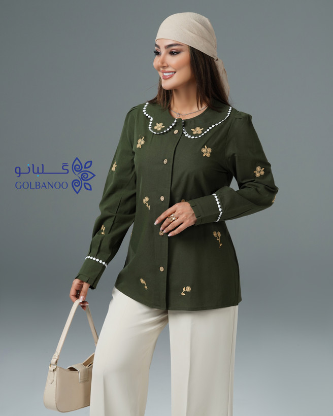 شومیز گلدوزی نهال