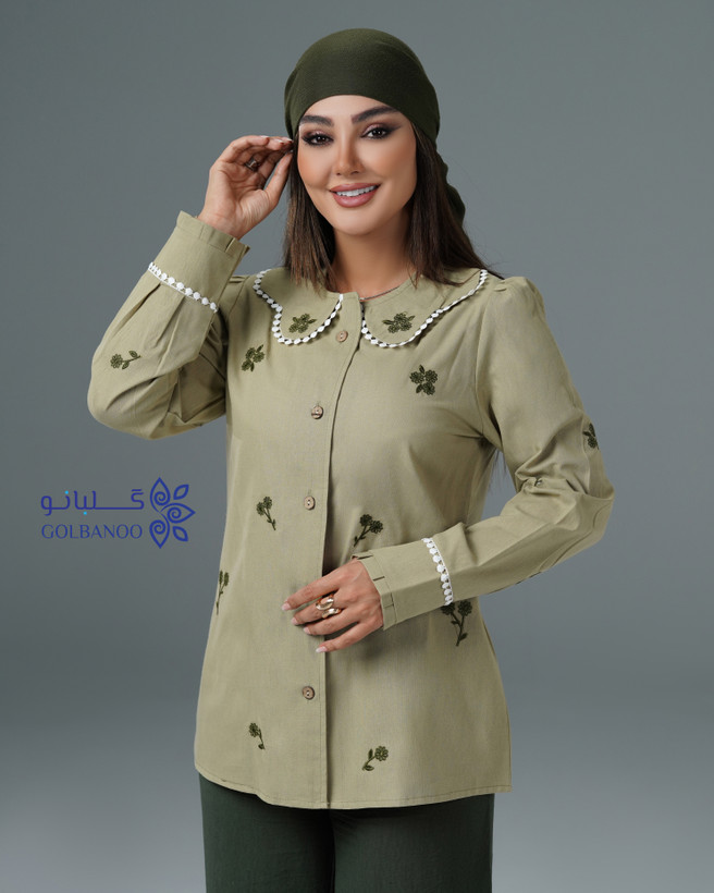 شومیز گلدوزی نهال