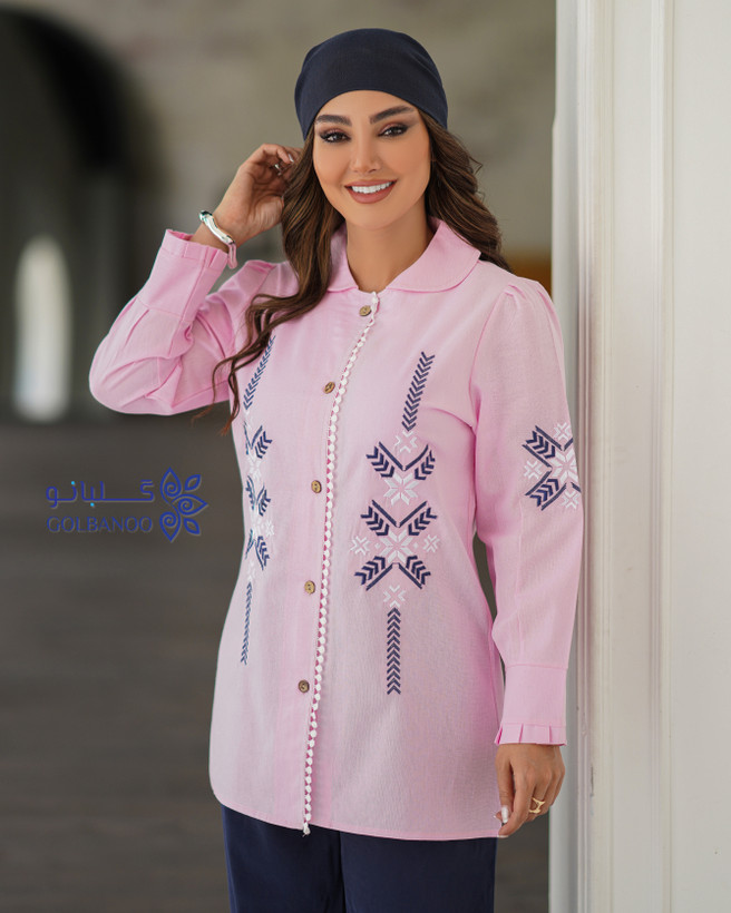 شومیز گلدوزی نیکی