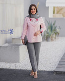 شومیز گلدوزی لاله