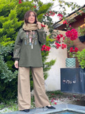 تونیک گلدوزی باران