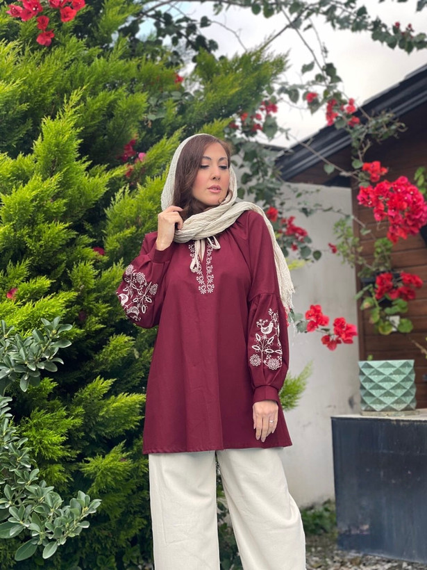 تونیک گلدوزی راز