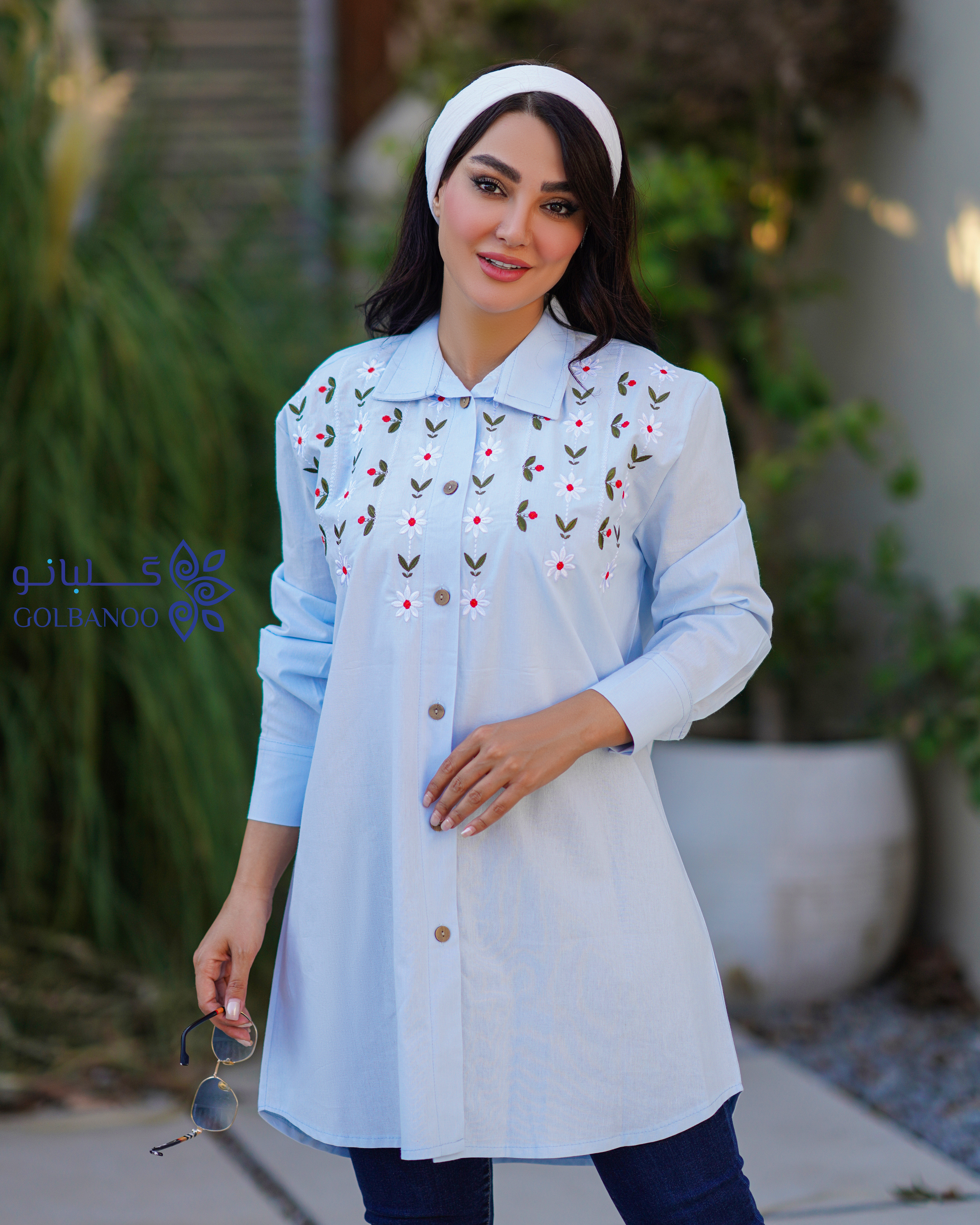 تونیک گلدوزی