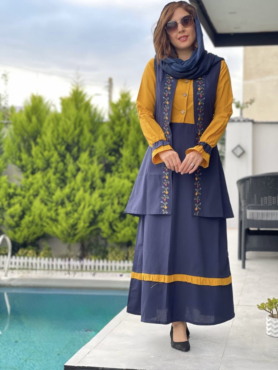 پیراهن سارافون گلشید