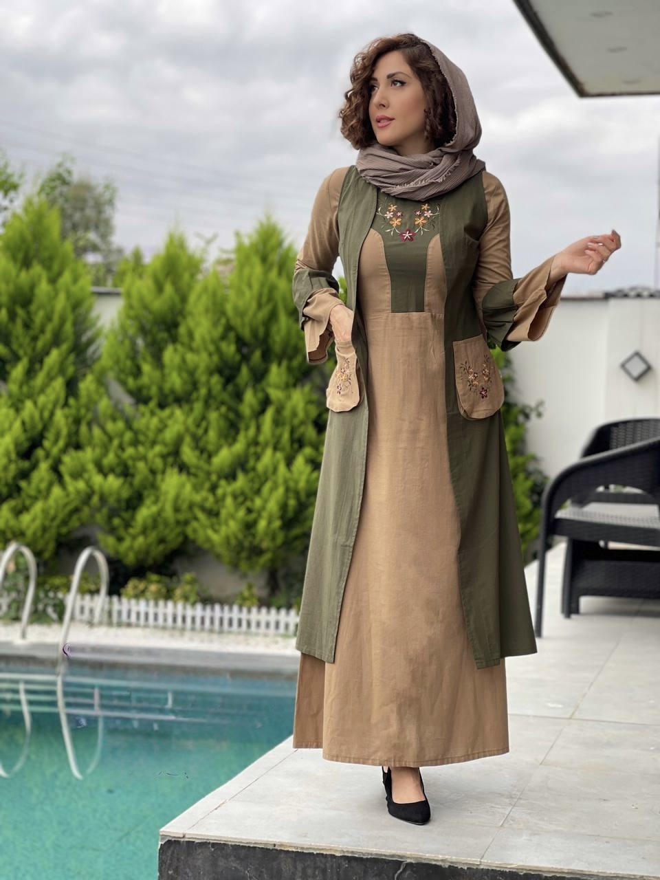 پیراهن سارافون سروا