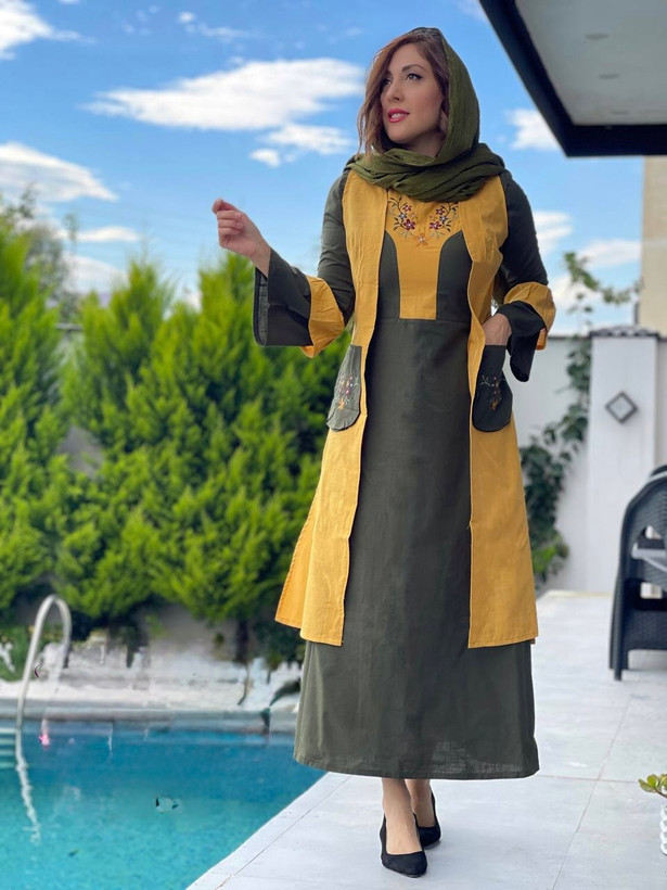 پیراهن سارافون سروا