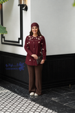 تونیک گلدوزی پروانه
