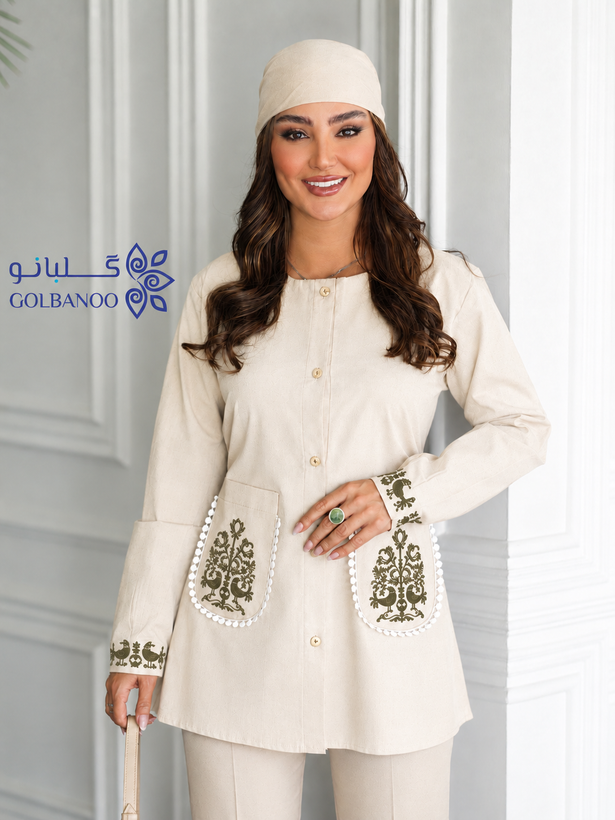 تونیک گلدوزی دلانا